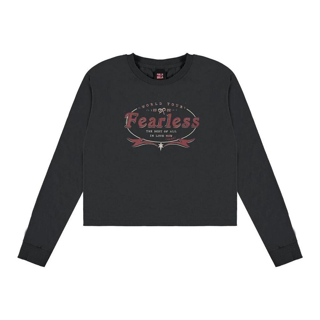 Blusa Preto Juvenil Pulla Bulla Menina - 55410-51