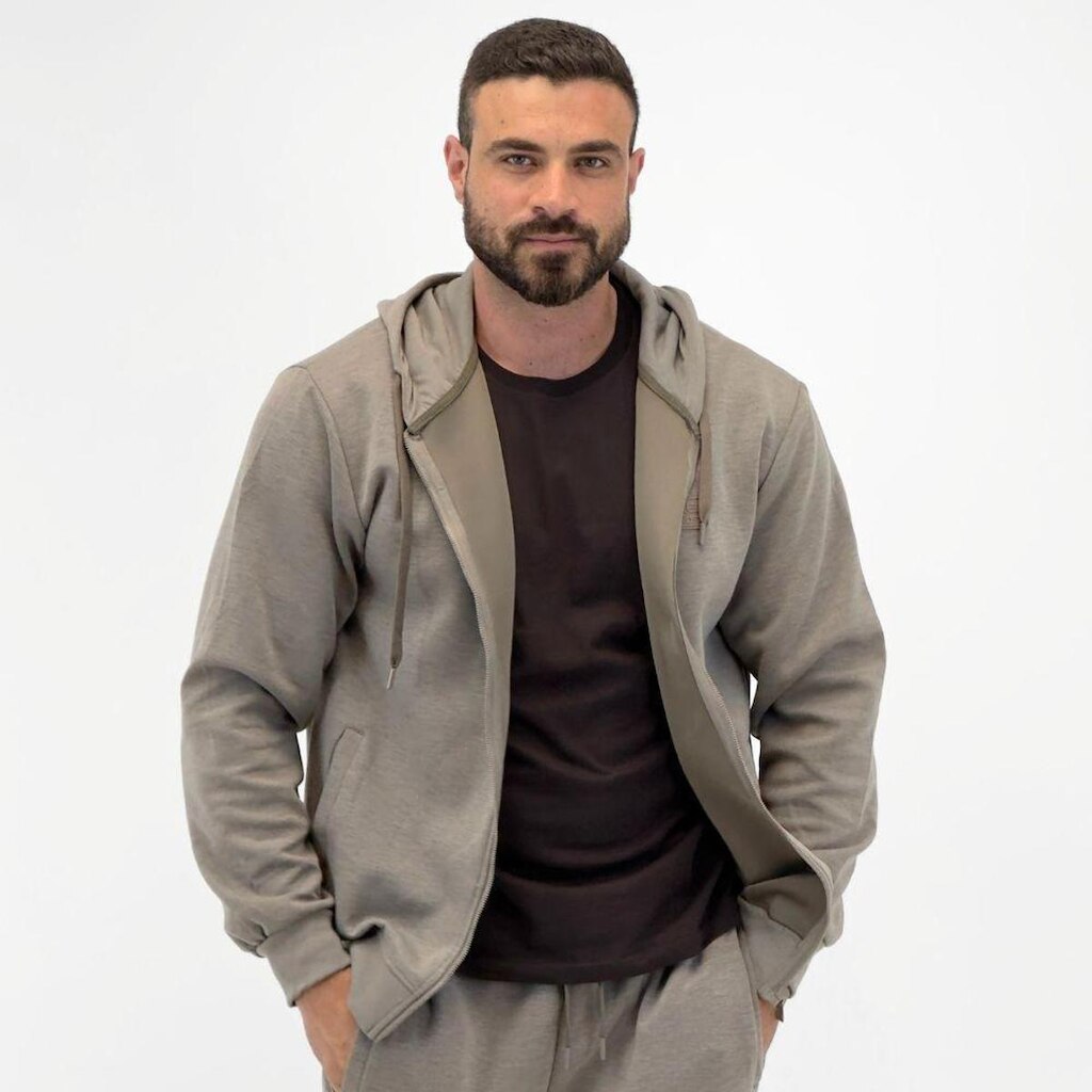 Blusa Red Nose Moletinho Aberto com Capuz Masculino