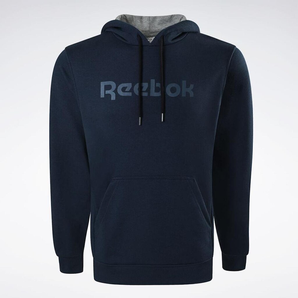 Blusa Reebok Big logo linear com Capuz Masculina