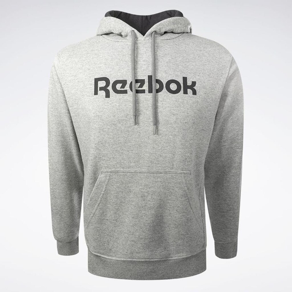 Blusa Reebok Big logo linear com Capuz Masculina