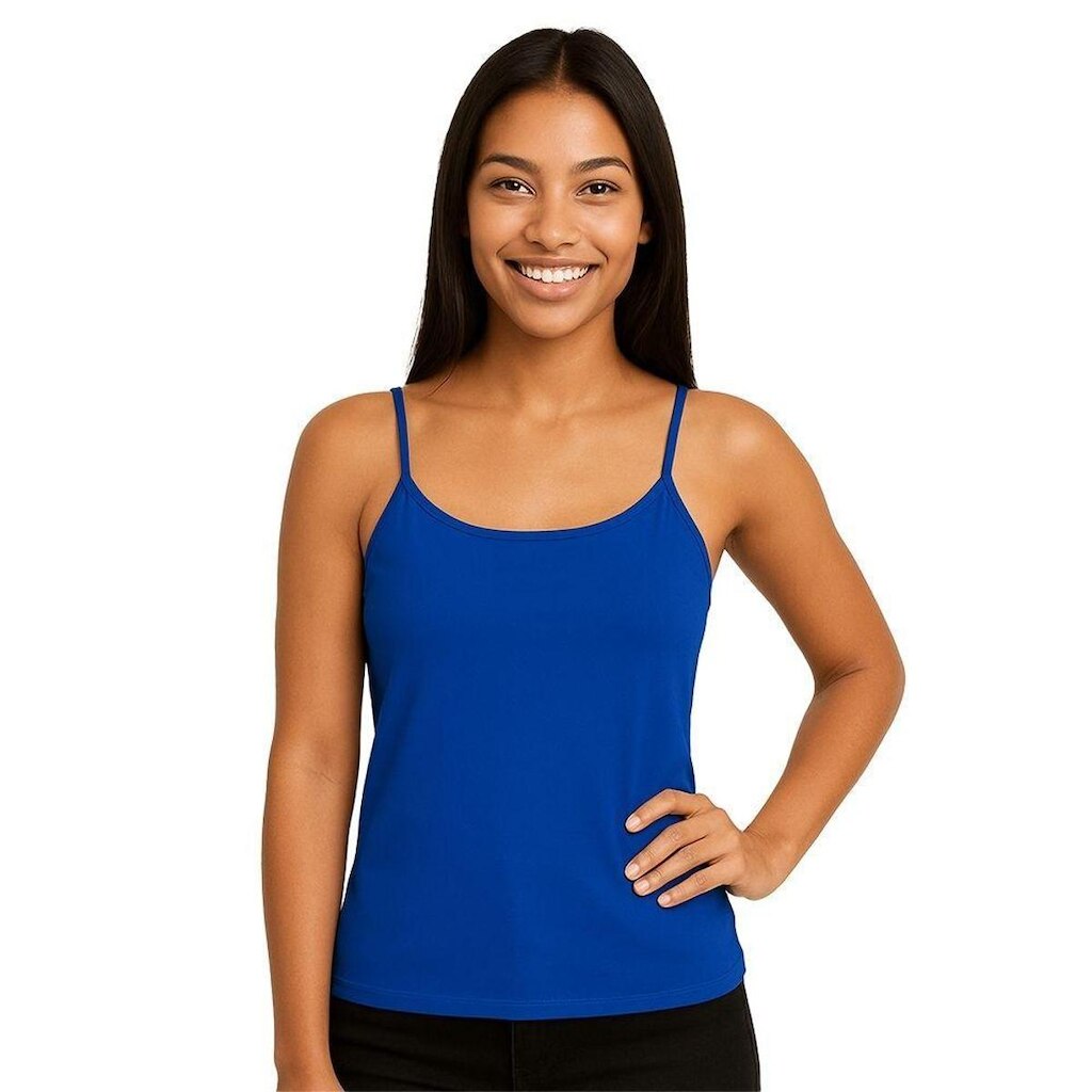 Blusa Regata Feminina de Alcinha Lisa
