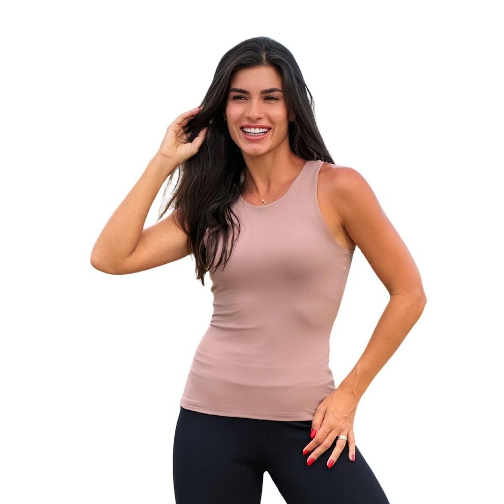 Blusa Regata Feminina Poliamida