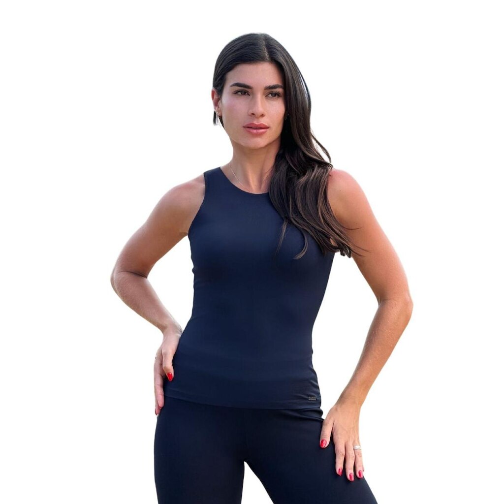 Blusa Regata Feminina Poliamida