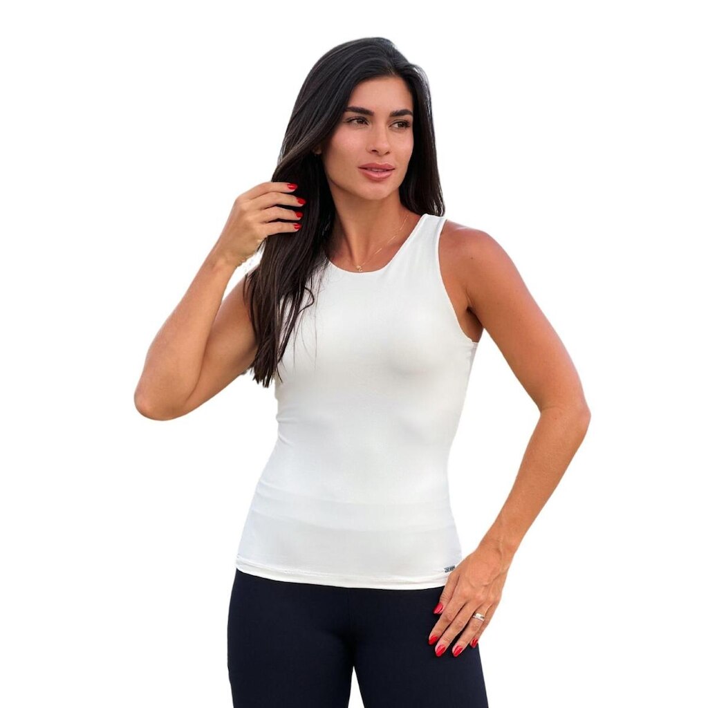 Blusa Regata Feminina Poliamida