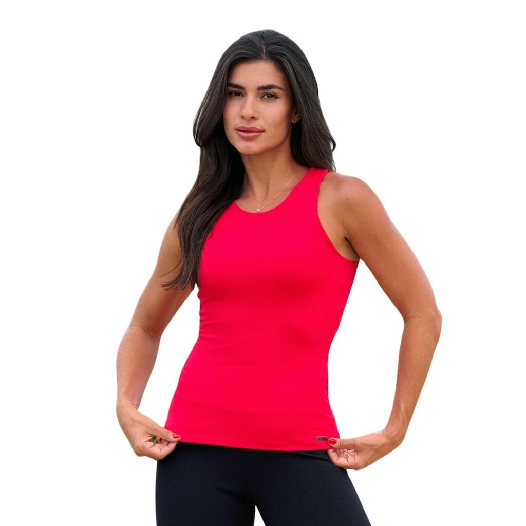 Blusa Regata Feminina Poliamida