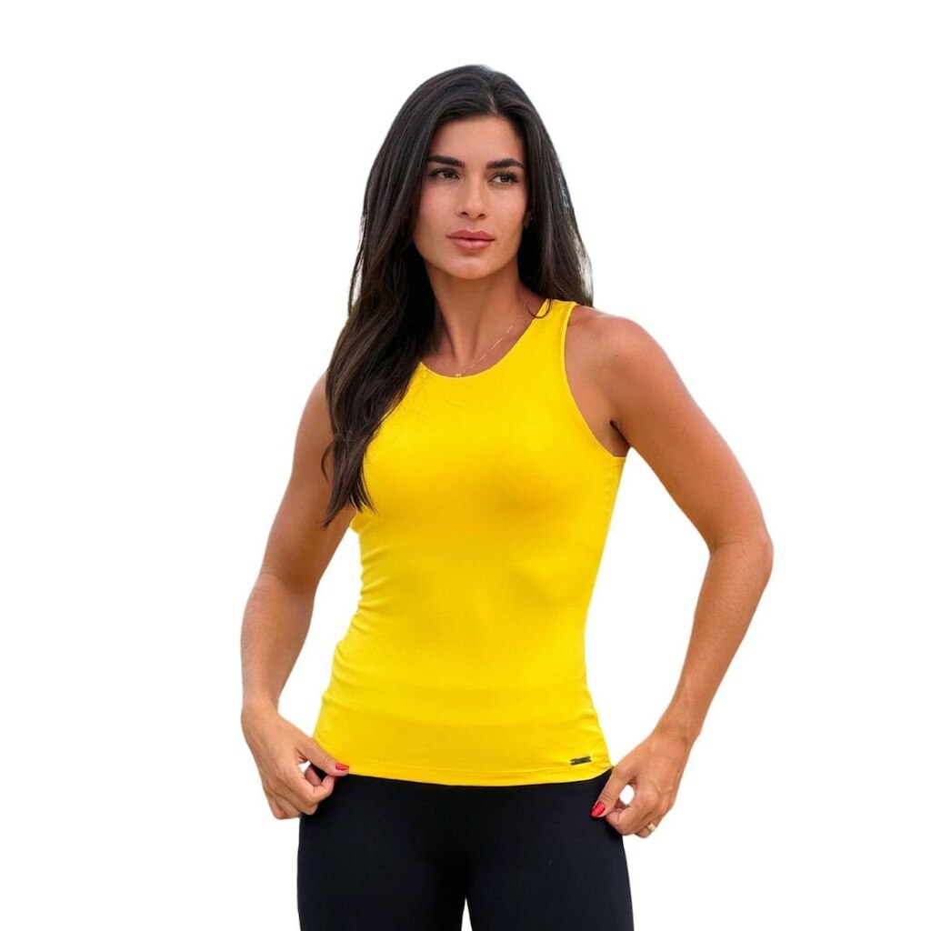 Blusa Regata Feminina Poliamida