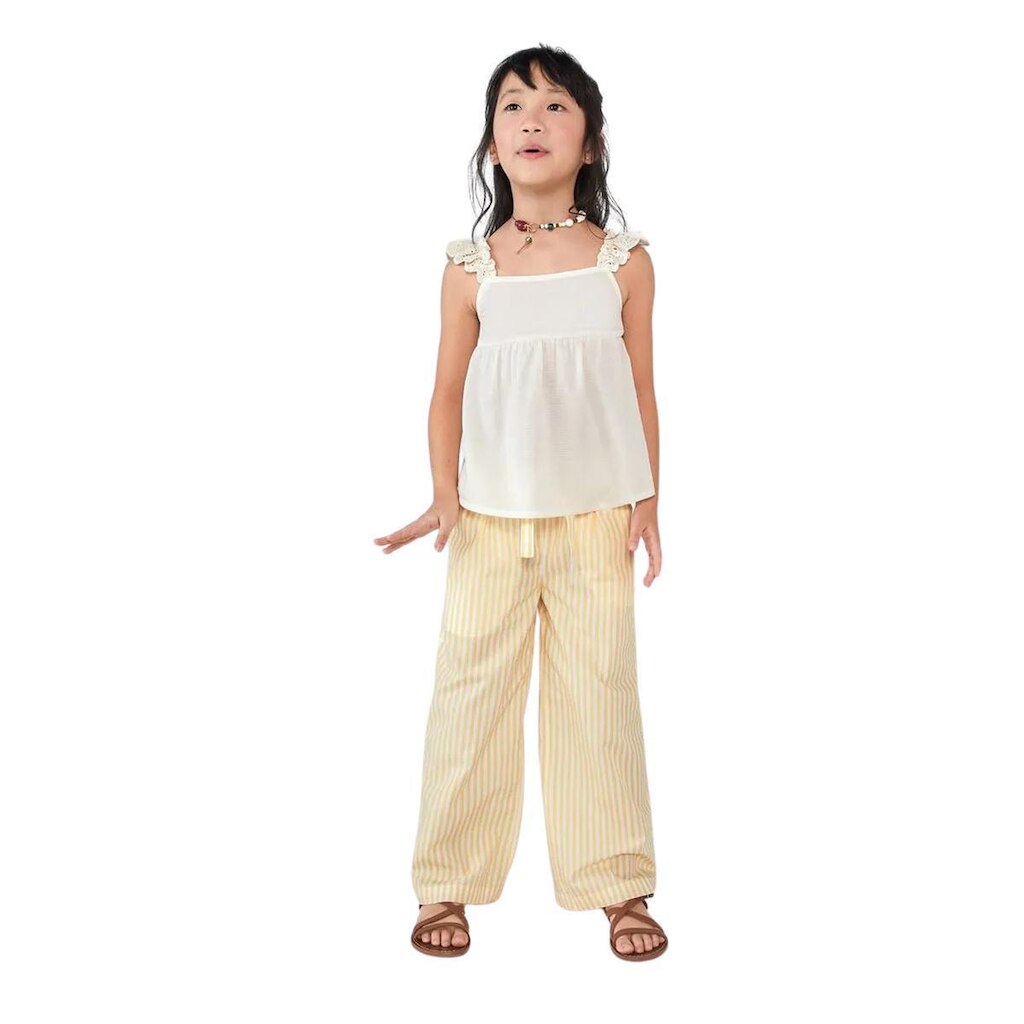Blusa Regata Infantil Hering Bege