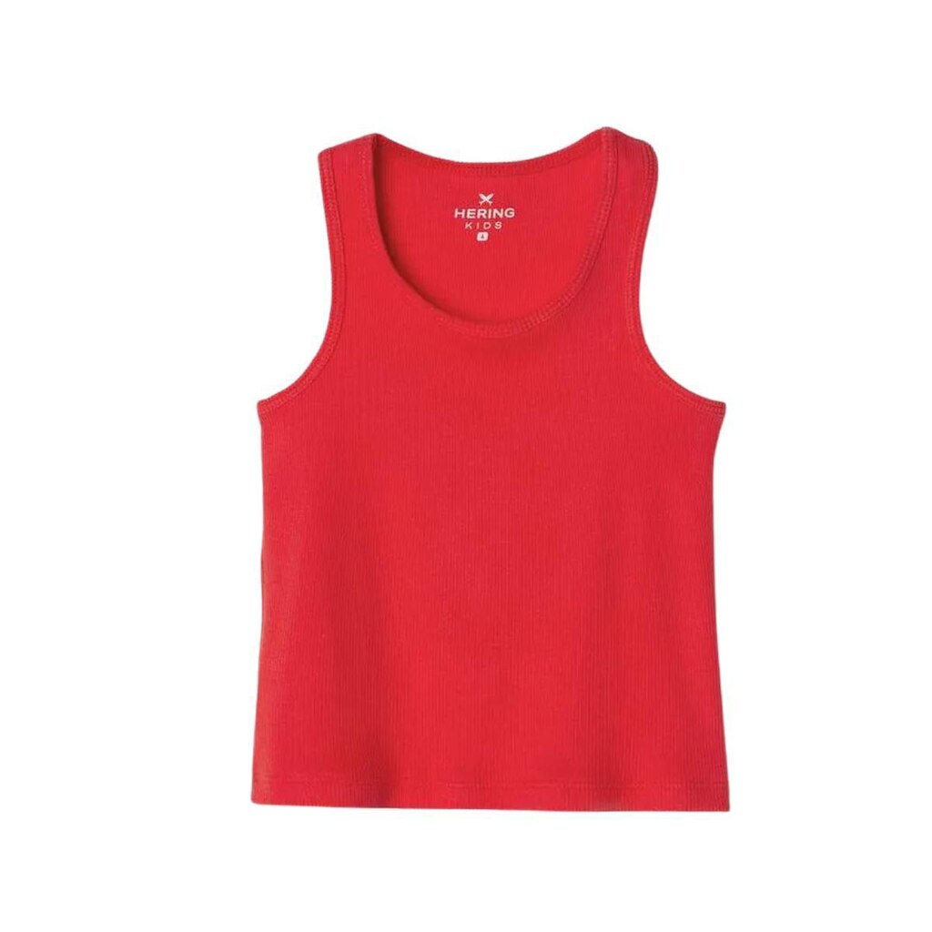 Blusa Regata Infantil Hering Vermelho