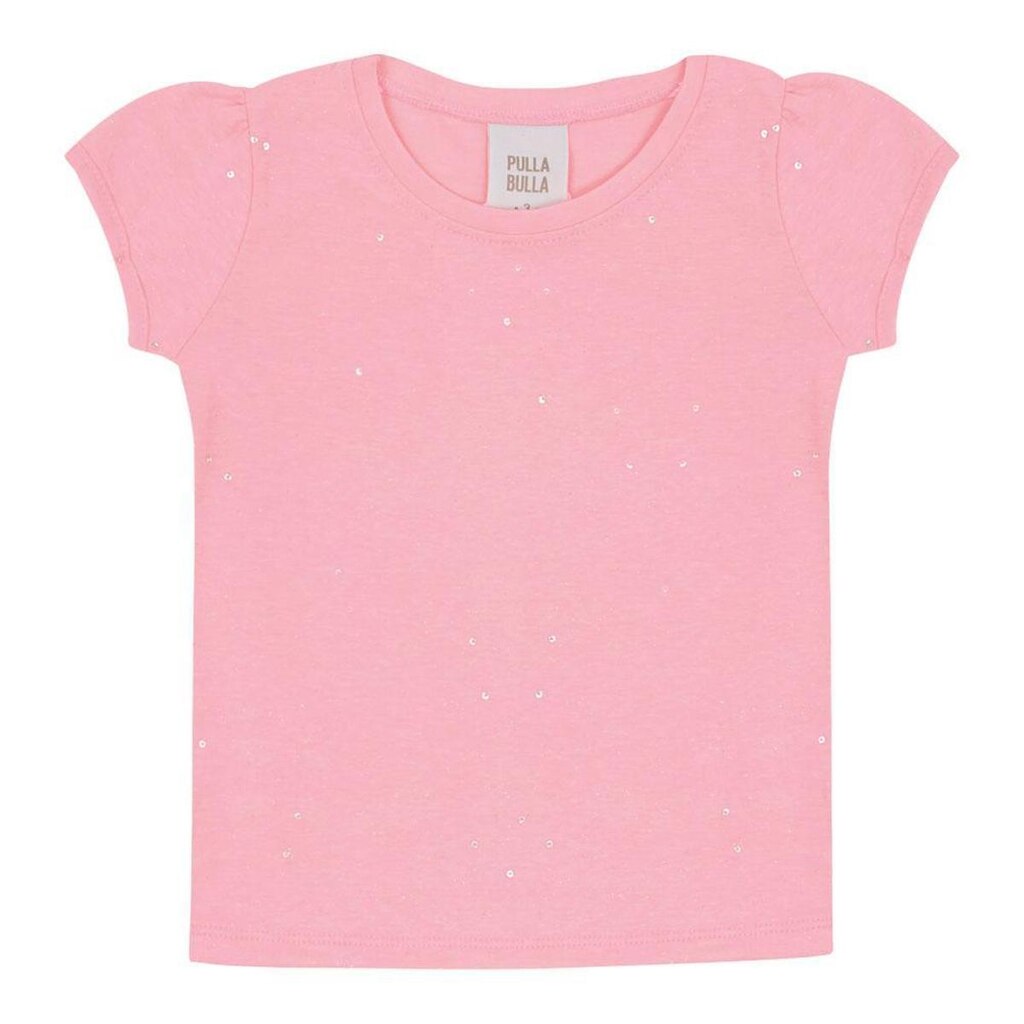 Blusa Rosa Primeiros Passos Pulla Bulla Menina - 53305-1358