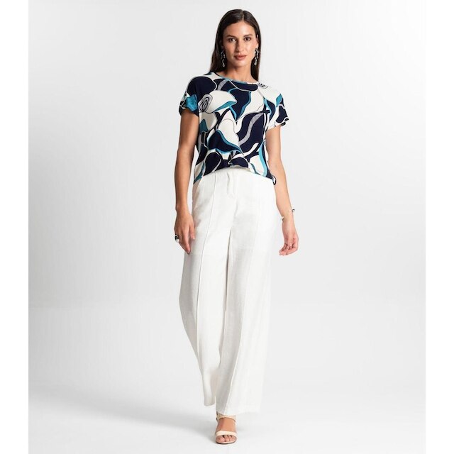 Blusa Rovitex Estampada Feminina