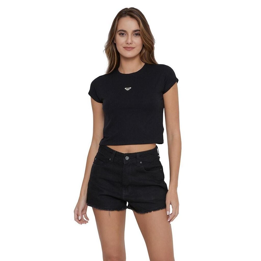 Blusa Roxy Time For Tee Preta
