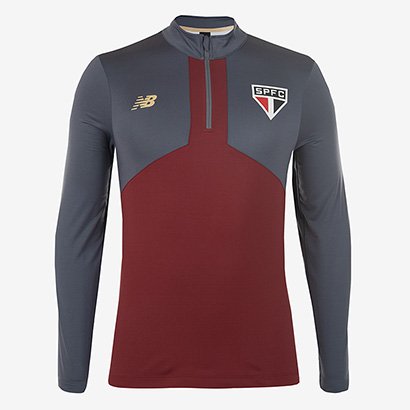 Blusa São Paulo 25/26 Treino New Balance Masculina - Masculino