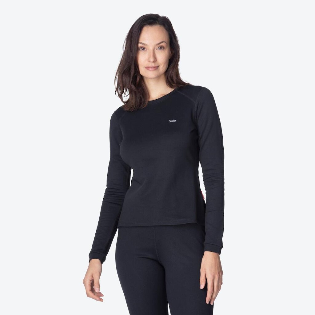 Blusa Segunda Pele Solo X-thermo Feminino Preto