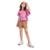 Blusa Smile Today Sem Mangas em Meia Malha Gloss - Rosa