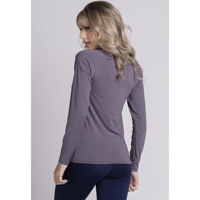 Blusa Térmica Feminina Segunda Pele Proteção Uv Compressão - Cinza é boa?