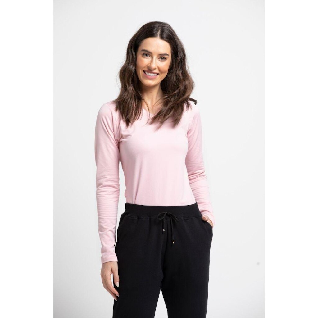 Blusa Thermo Dry Jacquard Decote V