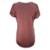Blusa Trinys Longa Atrás Viscose F-13776 Feminina - Rosa