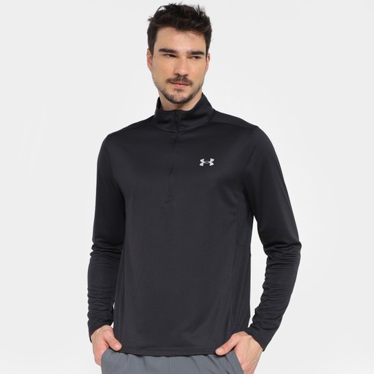 Blusa Under Armour Speed Stride 2.01 1/2 Z Manga Longa Masculina - Preto+Prata é ruim? Blusa Under Armour Speed Stride 2.01 1/2 Z Manga Longa Masculina - Preto+Prata é boa?