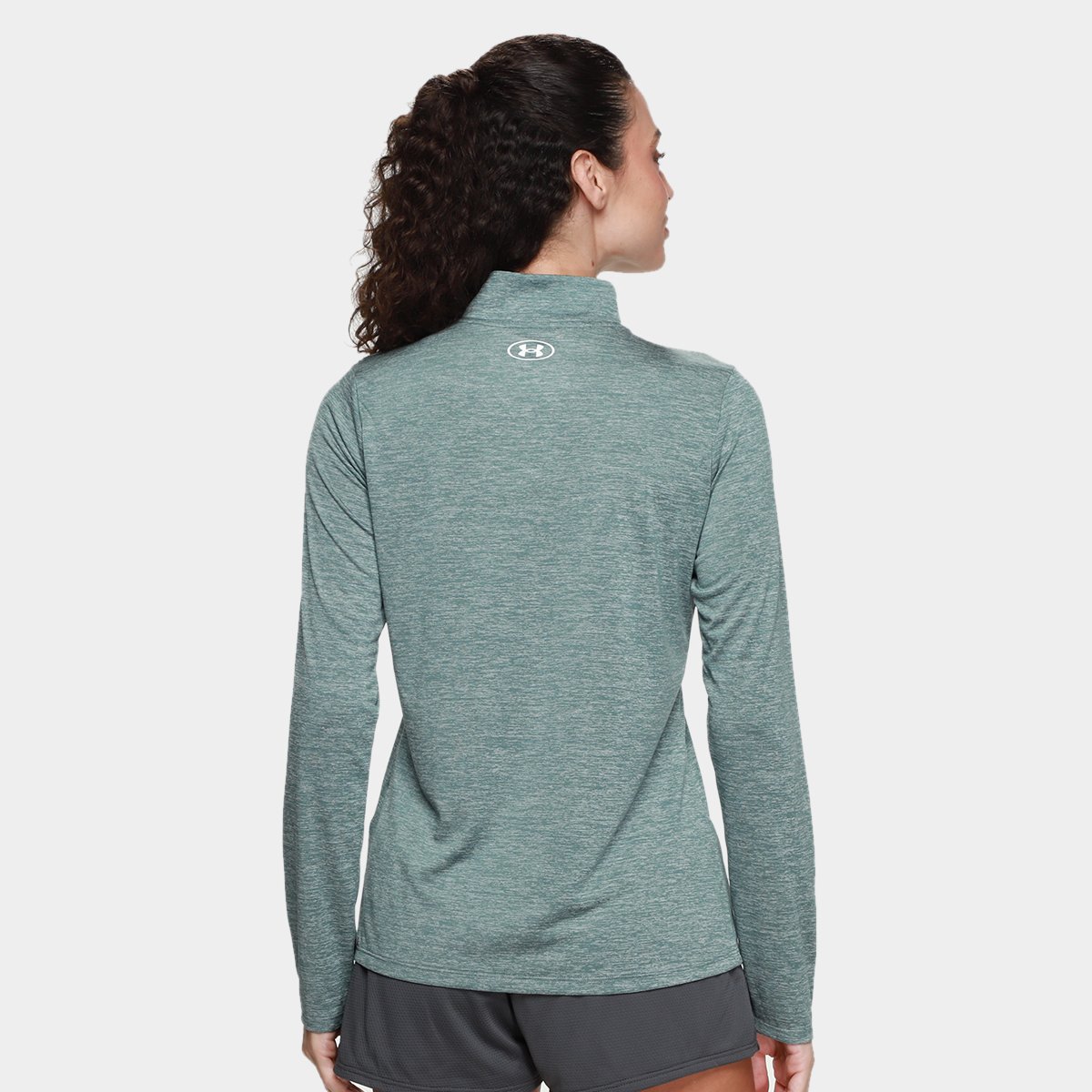 Blusa Under Armour Tech Zip Feminina - 1