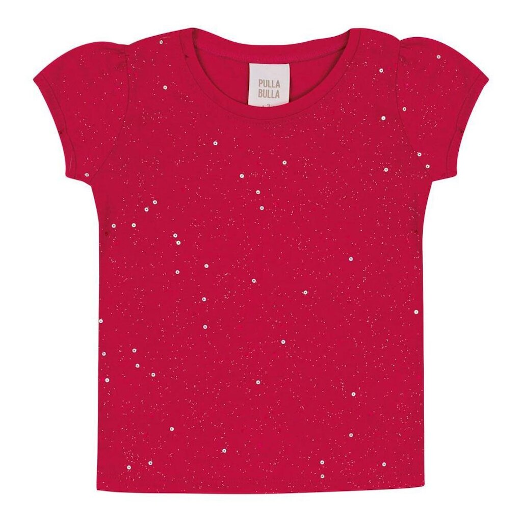 Blusa Vermelho Primeiros Passos Menina - 53305-1359