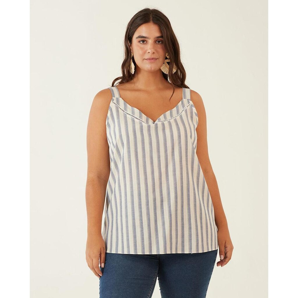 Blusa Viscose Fio Tinto Malwee Plus