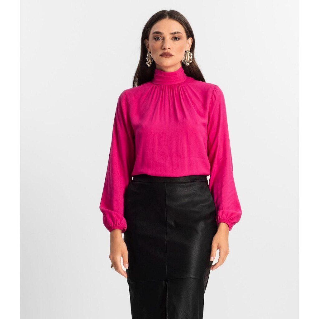 Blusa Viscose Manga Longa Endless Feminina