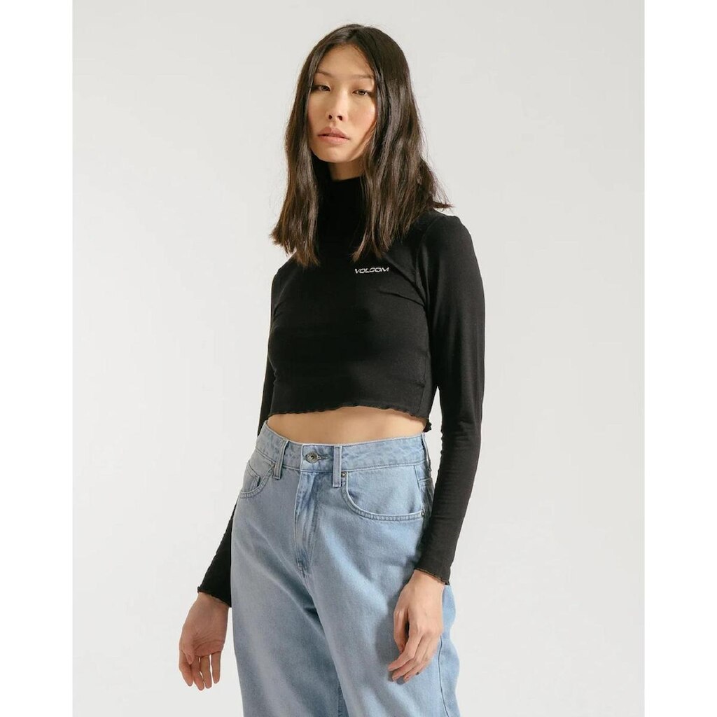 Blusa Volcom Feminina Mock Neck