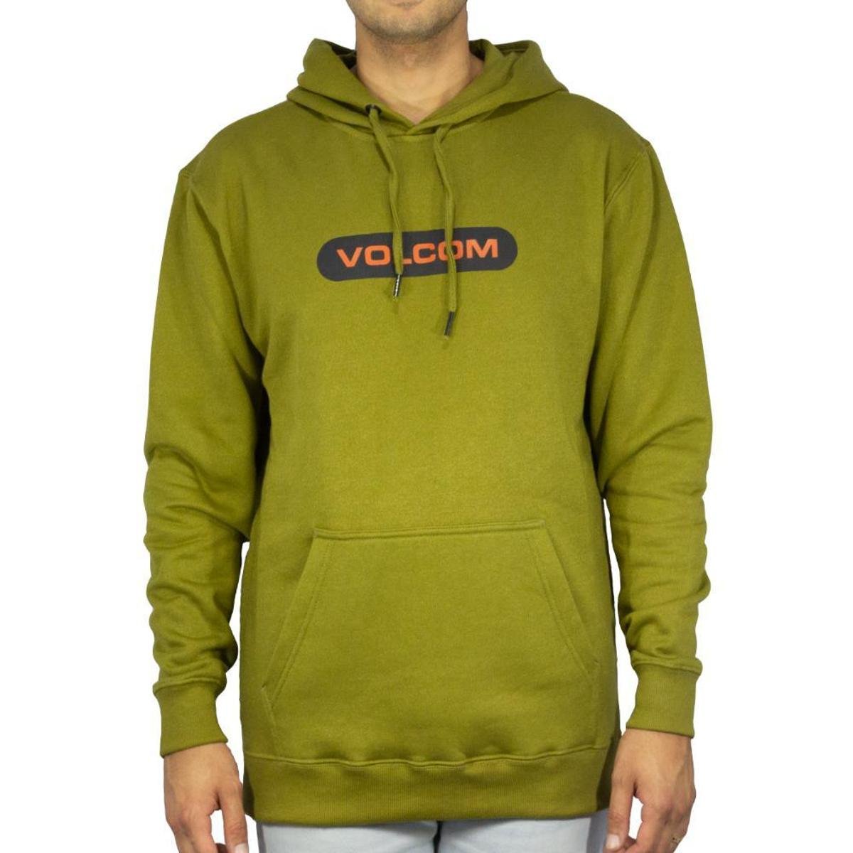 volcom batik moletom com capuz