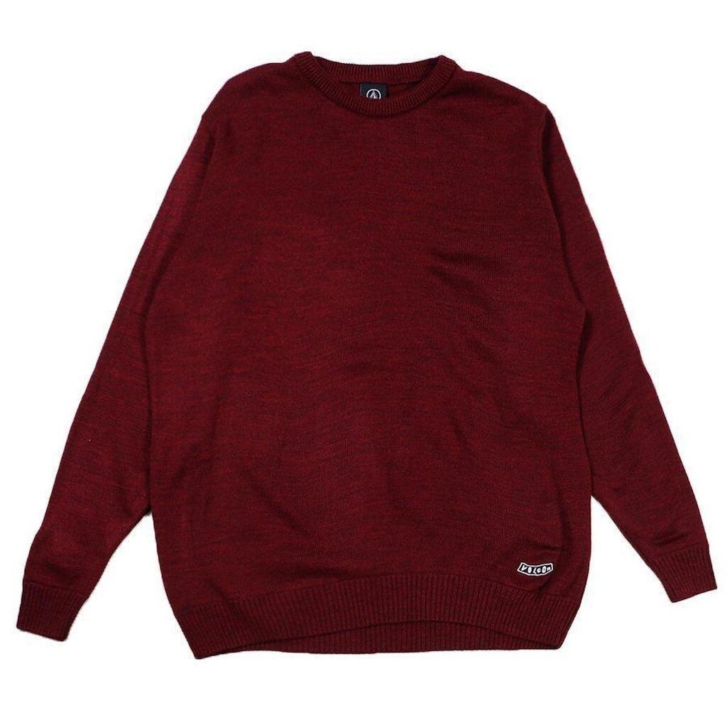 Blusa Volcom Tricot Edmonder Bordô