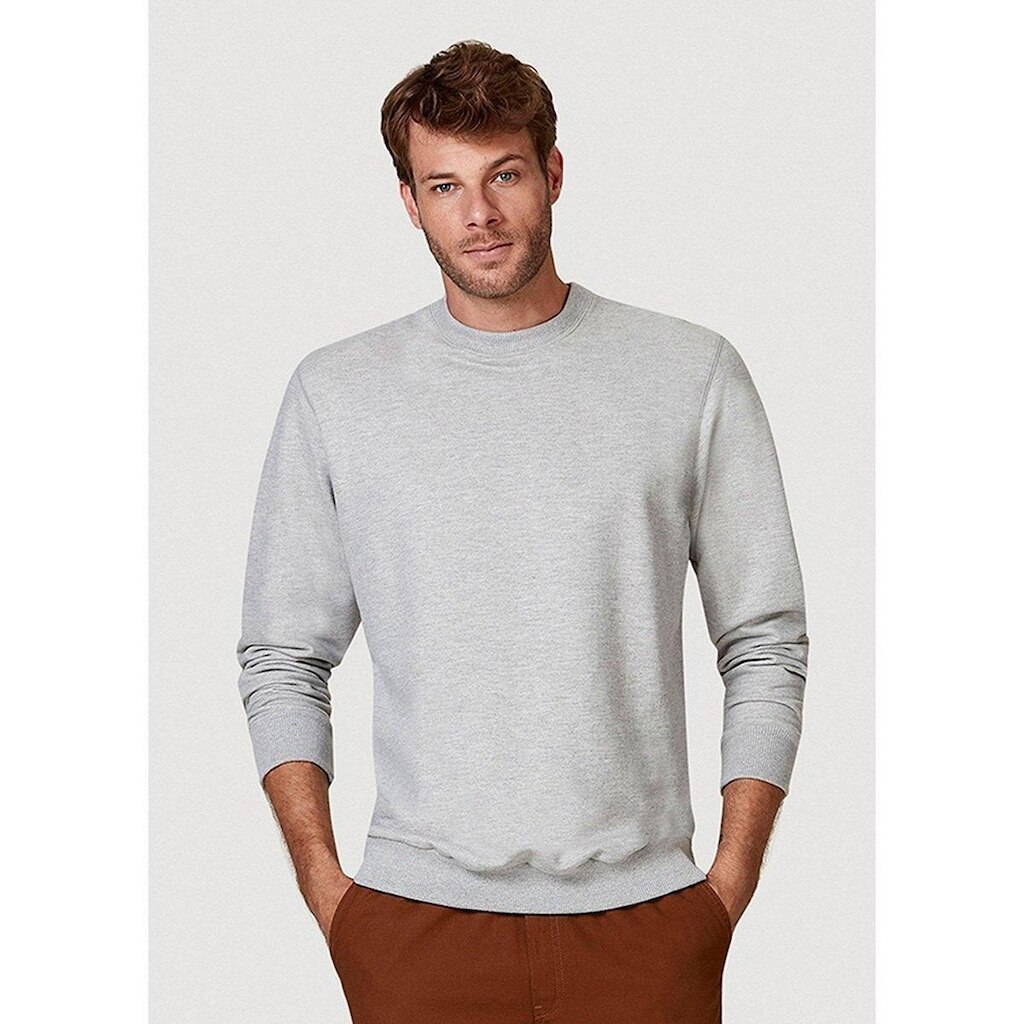 Blusão Básico Em Moletom Com Modelagem Comfort Hering Masculino