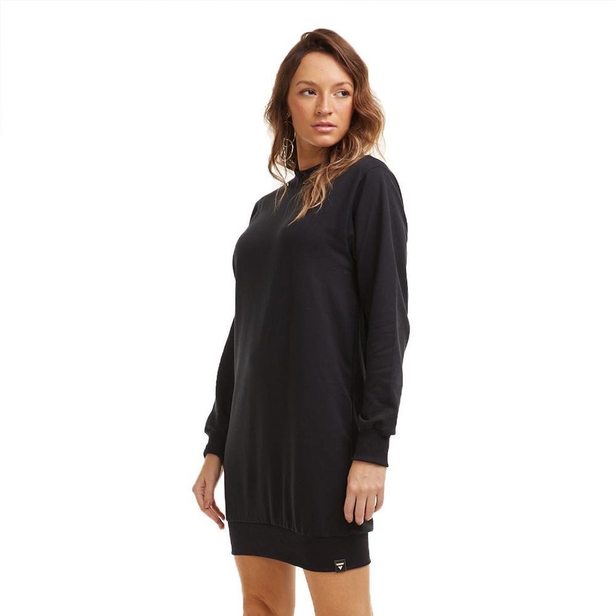 vestido blusão moletom