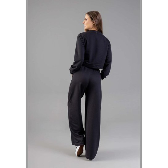 Blusão Cropped Feminino Just Basic