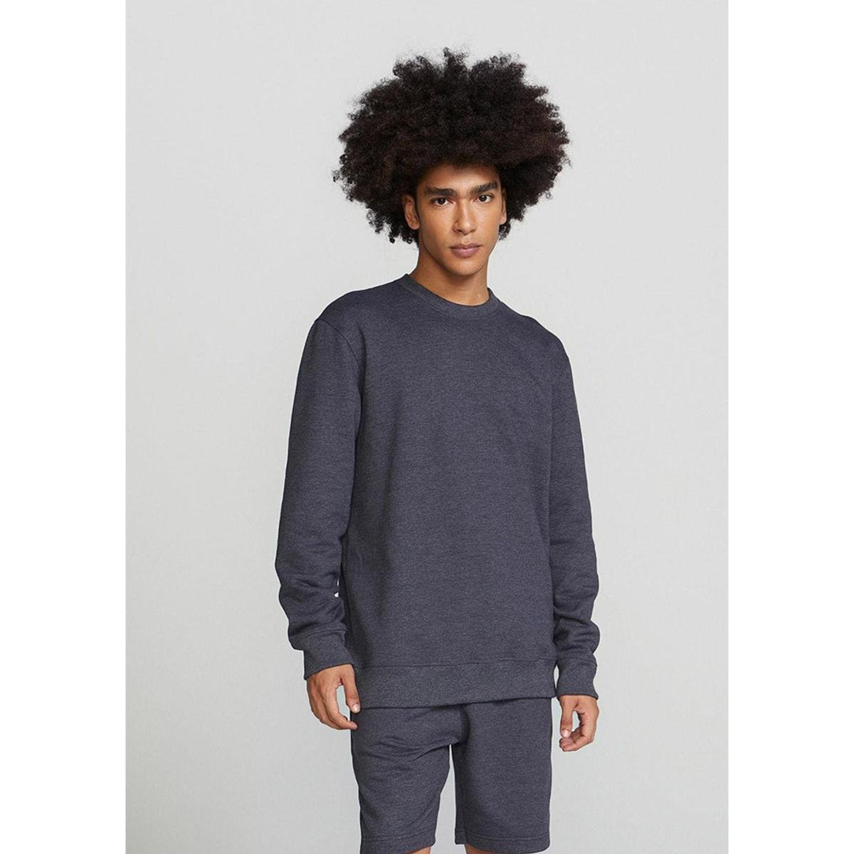 Blusão De Moletom Básico Hering Em Modelagem Comfort Masculino Menor preço em Blusão De Moletom Básico Hering Em Modelagem Comfort Masculino