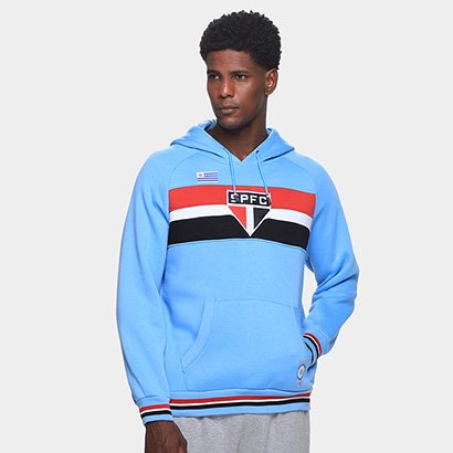 Blusão de Moletom São Paulo Uruguaios SPR Masculino - Masculino
