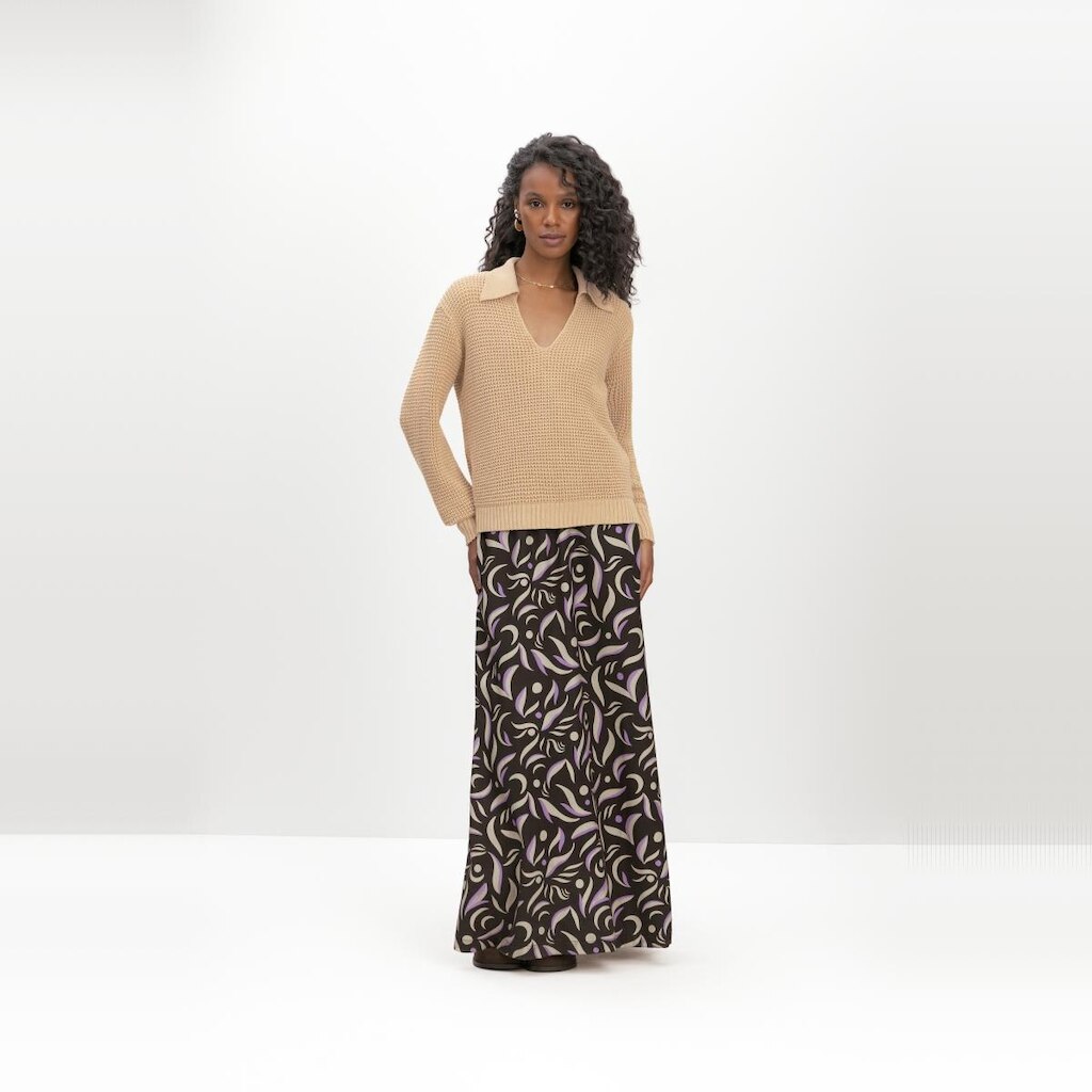 Blusão feminino em tricot Essendi