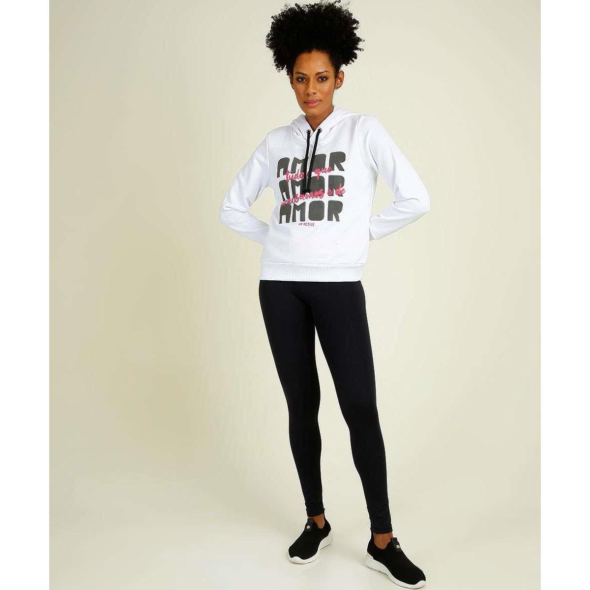 pink campus moletom com capuz pullover and legging