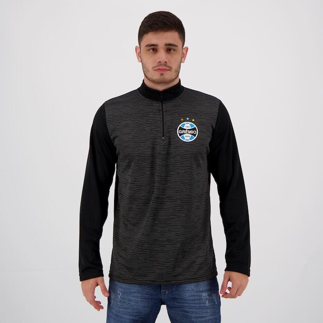 Blusão Grêmio Heavy Print Preto