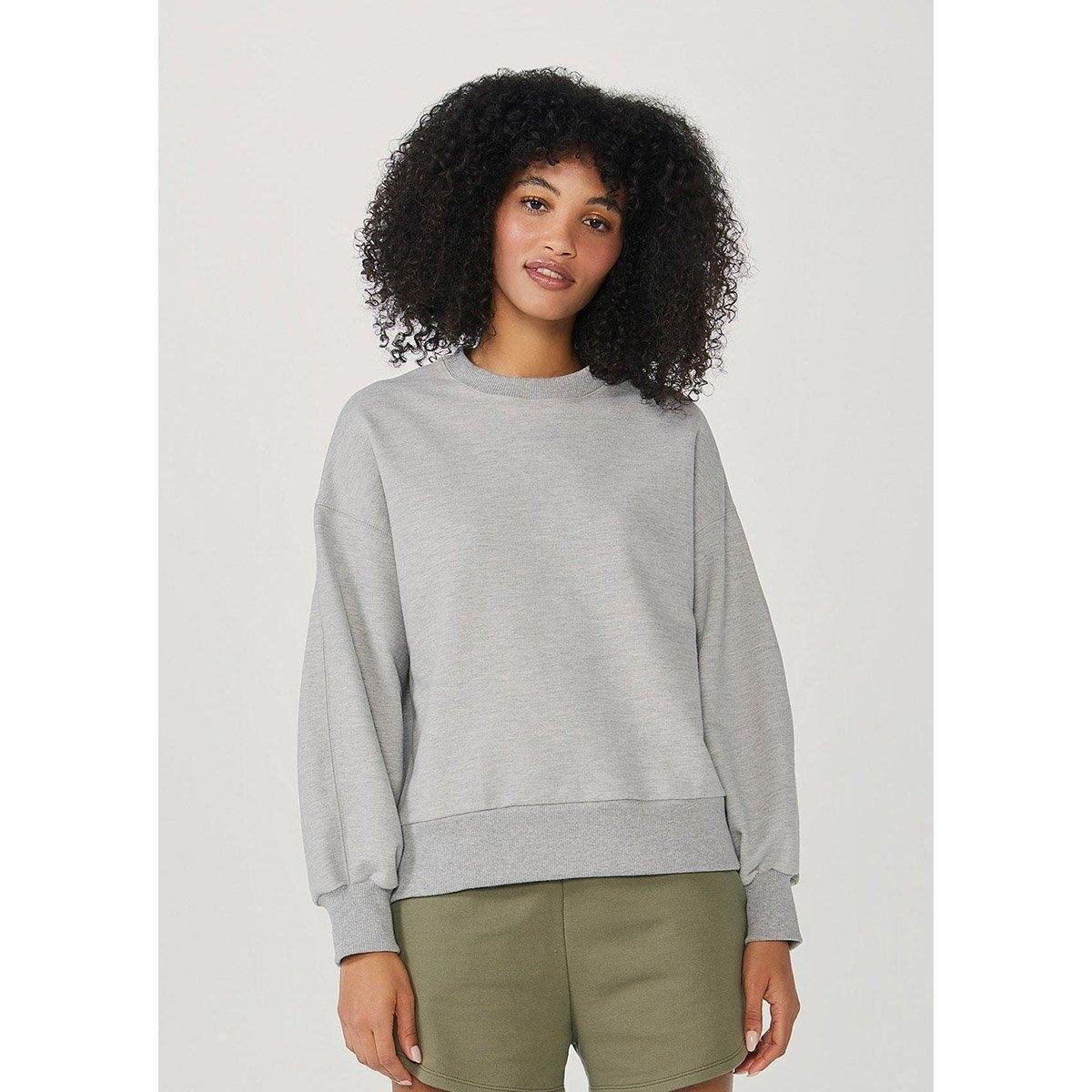 Blusão Hering De Moletom Em Algodão Feminino é boa?