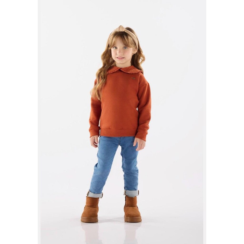 Blusão Infantil Feminino em Moletom Up Baby