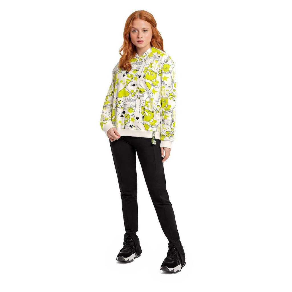 Blusão Infantil Feminino Oversize em Molecotton Gloss