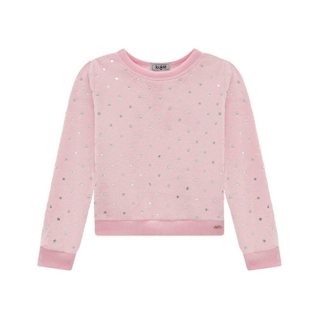Blusão Infantil Kukiê Pelo Foil Meninas Ref 62541