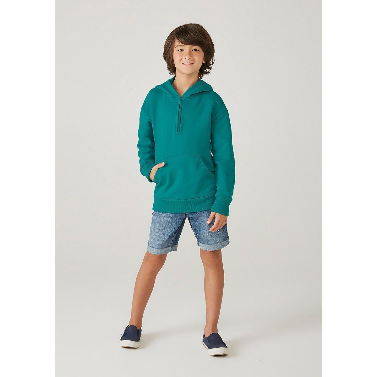 dark green gildan moletom com capuz
