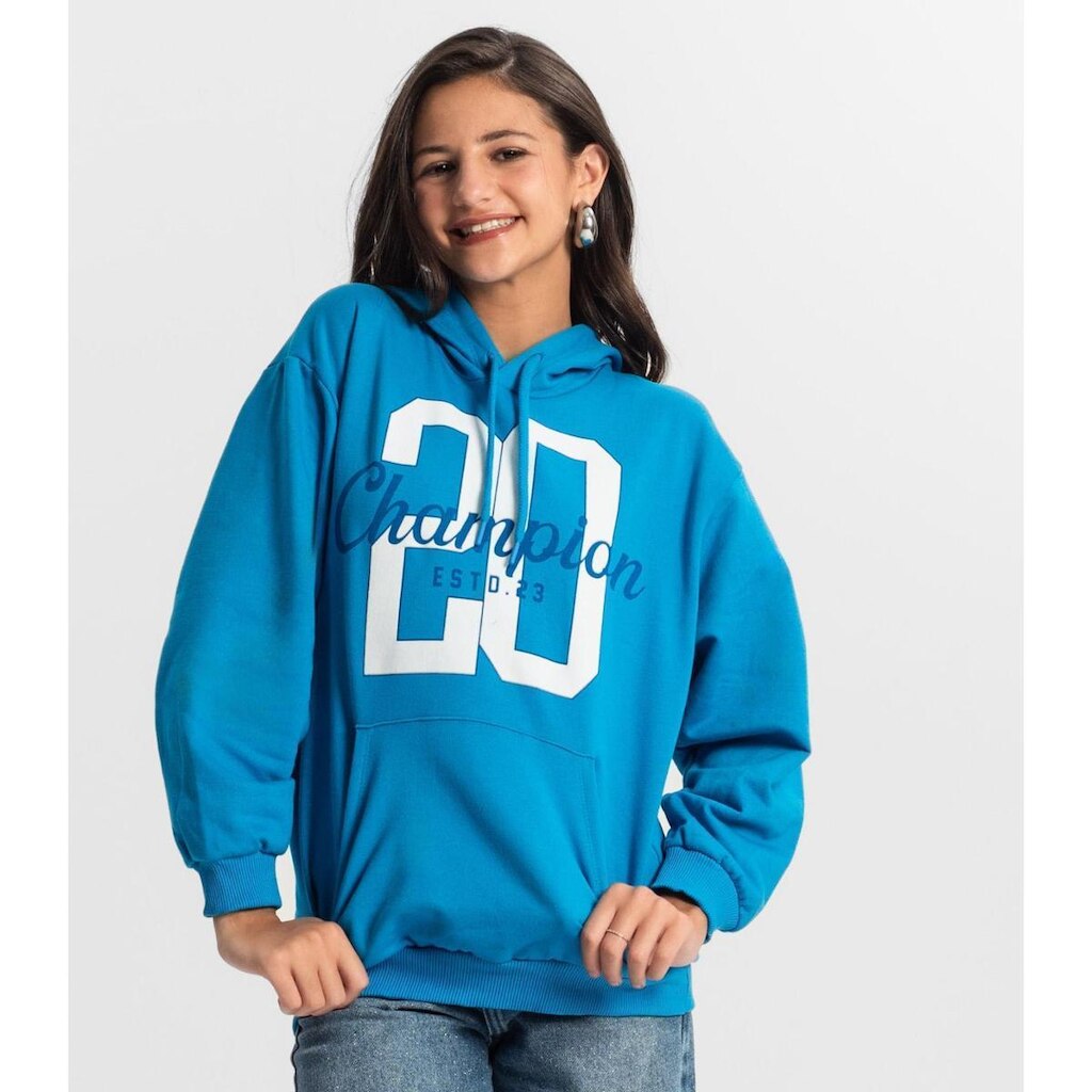 Blusão Juvenil Minty Em Moletom Feminina