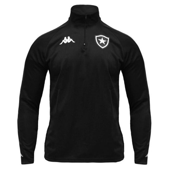 Blusão Kappa Botafogo Heavy Masculina - Preto Menor preço em Blusão Kappa Botafogo Heavy Masculina - Preto