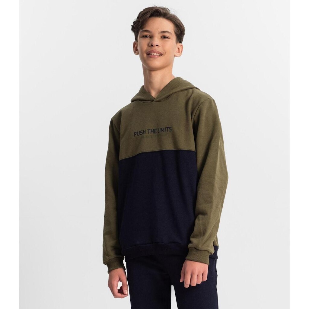 Blusão Minty Juvenil Com Capuz Masculino
