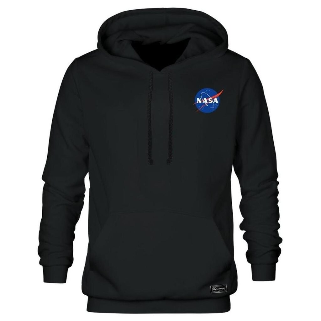 Blusão Moletom Calttony Canguru Nasa com Capuz e Bolso