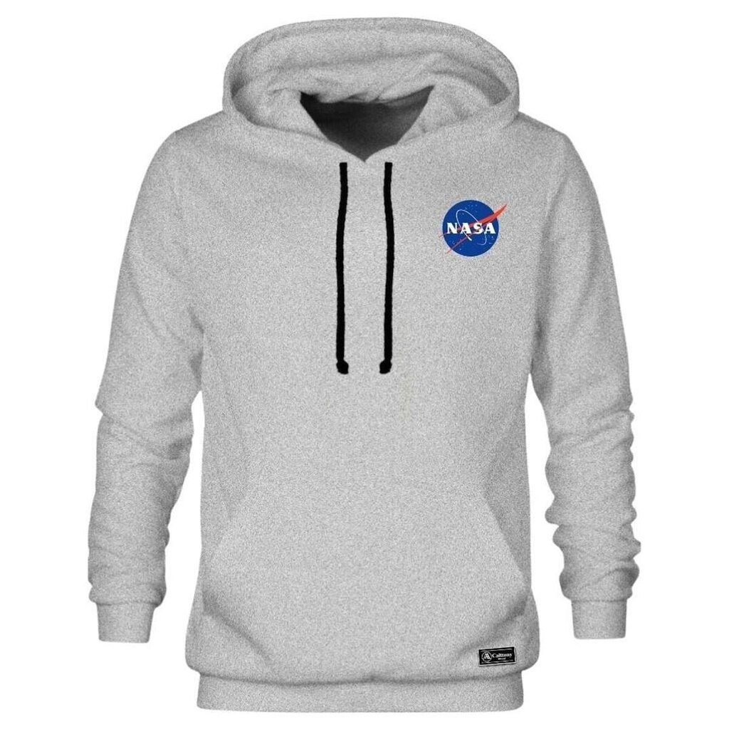 Blusão Moletom Calttony Canguru Nasa com Capuz e Bolso
