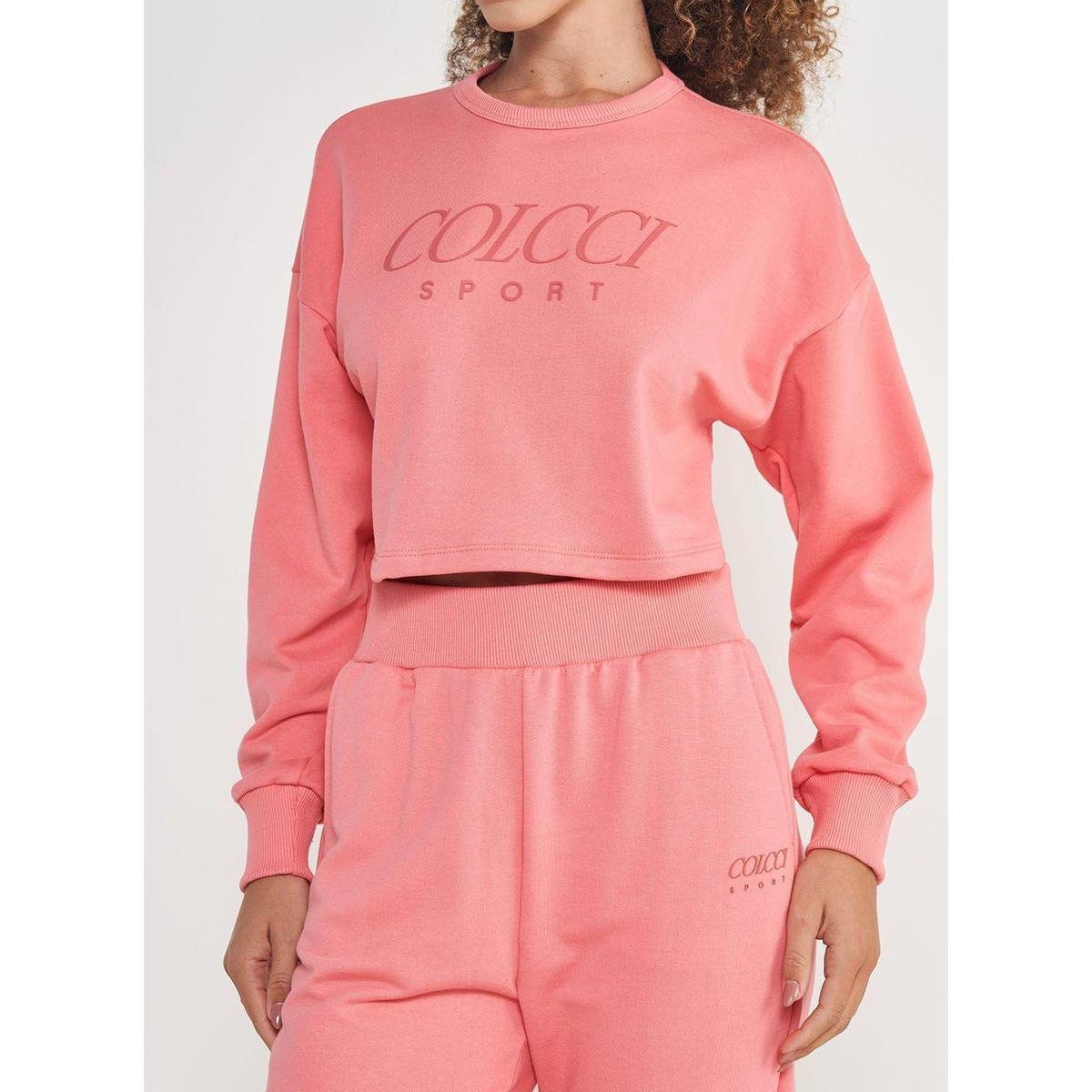 Cropped Moletom Moletom Da Colcci Feminino Blusão De Moletom