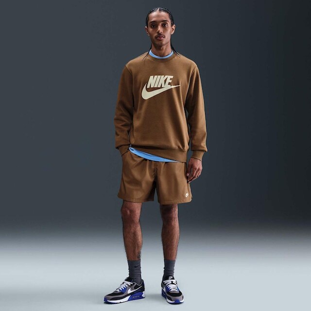 Blusão Nike Club Basketball GFX Crew Masculino