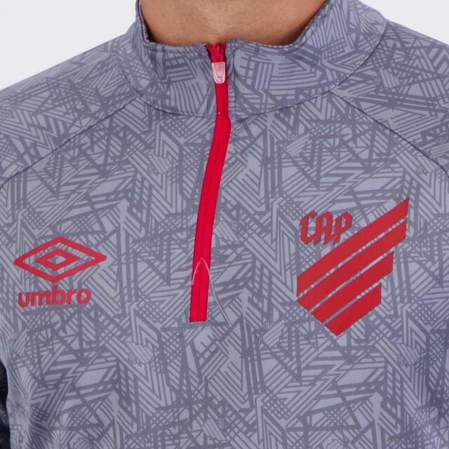 Blusão Umbro Athletico Paranaense Treino 2024 Cinza